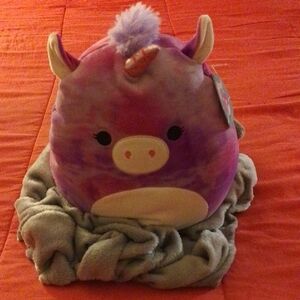 Lola Squishmallows Pink and Purple Plush